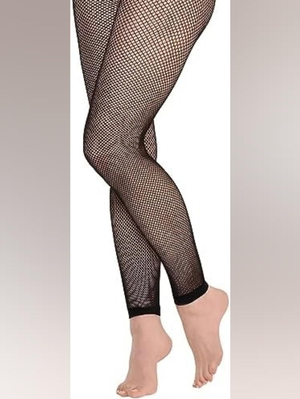 Amscan Black Footless Tights - One Size Fits Most New